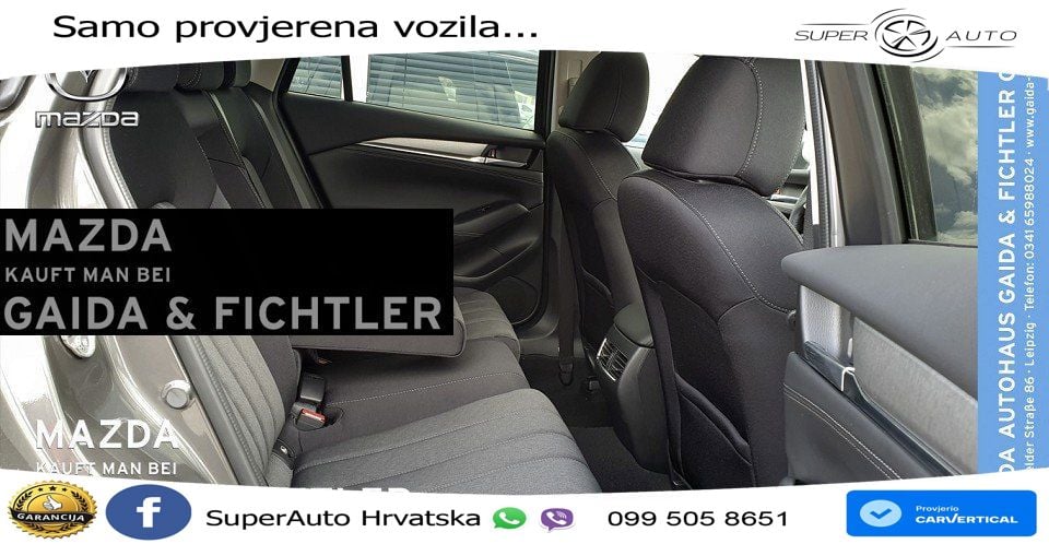 Mazda 6 Sport Combi 2.5 SKYACTIV-G (194 KS) SKYACTIV-Drive LED+ACC