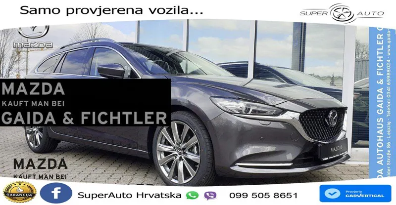 Mazda 6 Sport Combi 2.5 SKYACTIV-G (194 KS) SKYACTIV-Drive LED+ACC