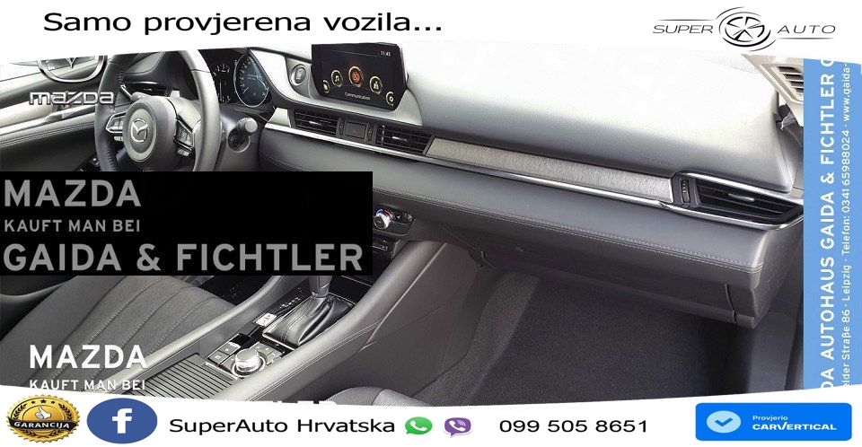 Mazda 6 Sport Combi 2.5 SKYACTIV-G (194 KS) SKYACTIV-Drive LED+ACC