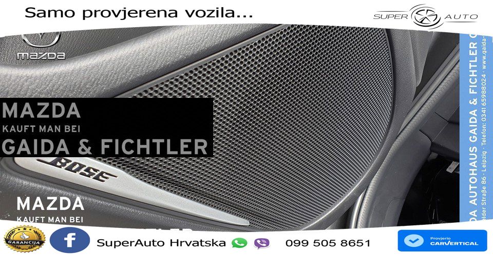 Mazda 6 Sport Combi 2.5 SKYACTIV-G (194 KS) SKYACTIV-Drive LED+ACC