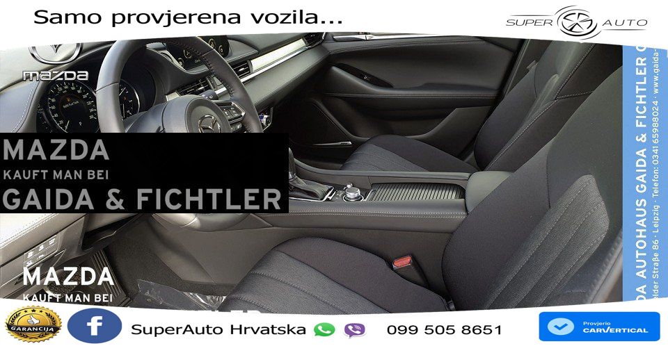Mazda 6 Sport Combi 2.5 SKYACTIV-G (194 KS) SKYACTIV-Drive LED+ACC