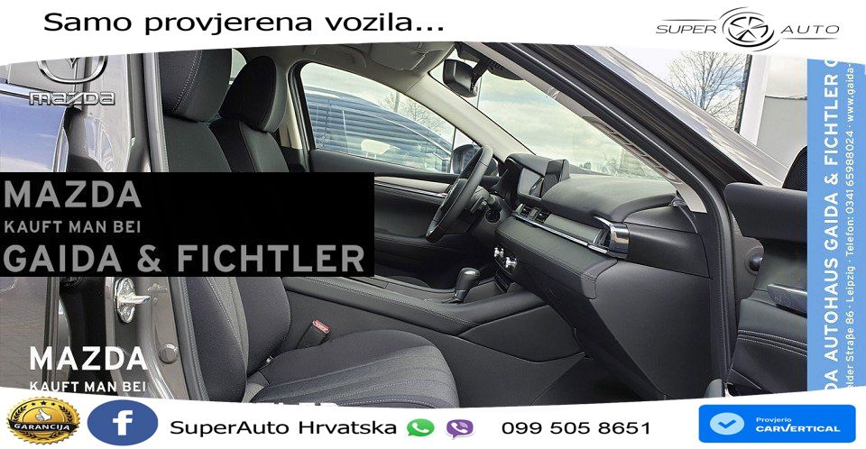 Mazda 6 Sport Combi 2.5 SKYACTIV-G (194 KS) SKYACTIV-Drive LED+ACC
