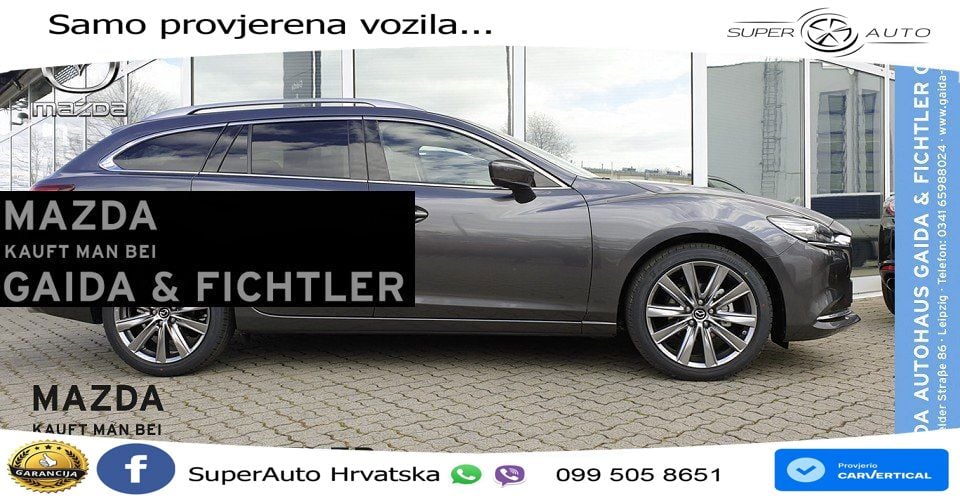 Mazda 6 Sport Combi 2.5 SKYACTIV-G (194 KS) SKYACTIV-Drive LED+ACC