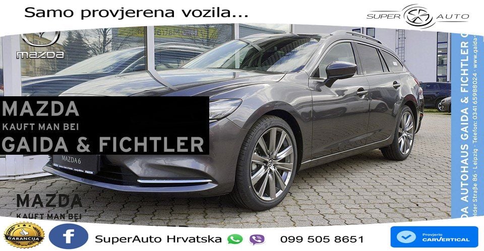 Mazda 6 Sport Combi 2.5 SKYACTIV-G (194 KS) SKYACTIV-Drive LED+ACC
