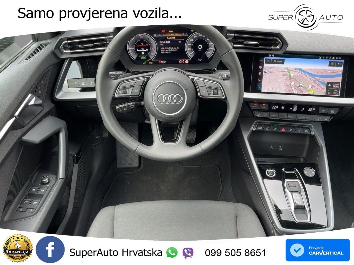 Audi A3 40 TFSIe (204 KS) S tronic S line LED+GR SJED+ACC