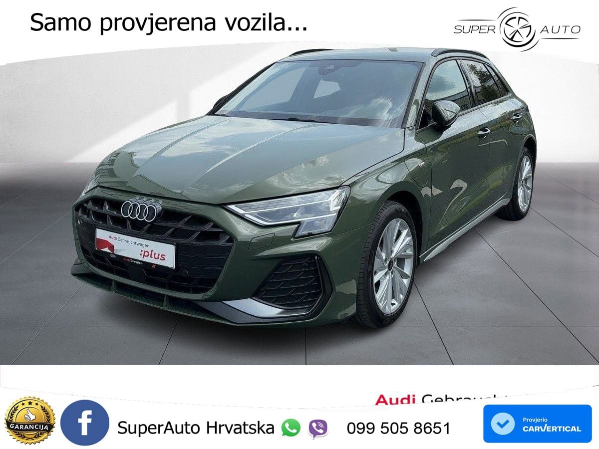 Audi A3 40 TFSIe (204 KS) S tronic S line LED+GR SJED+ACC