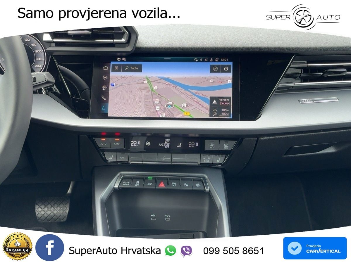 Audi A3 40 TFSIe (204 KS) S tronic S line LED+GR SJED+ACC