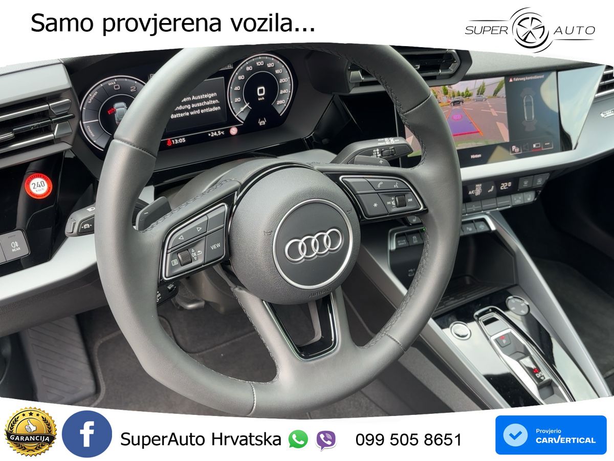 Audi A3 40 TFSIe (204 KS) S tronic S line LED+GR SJED+ACC
