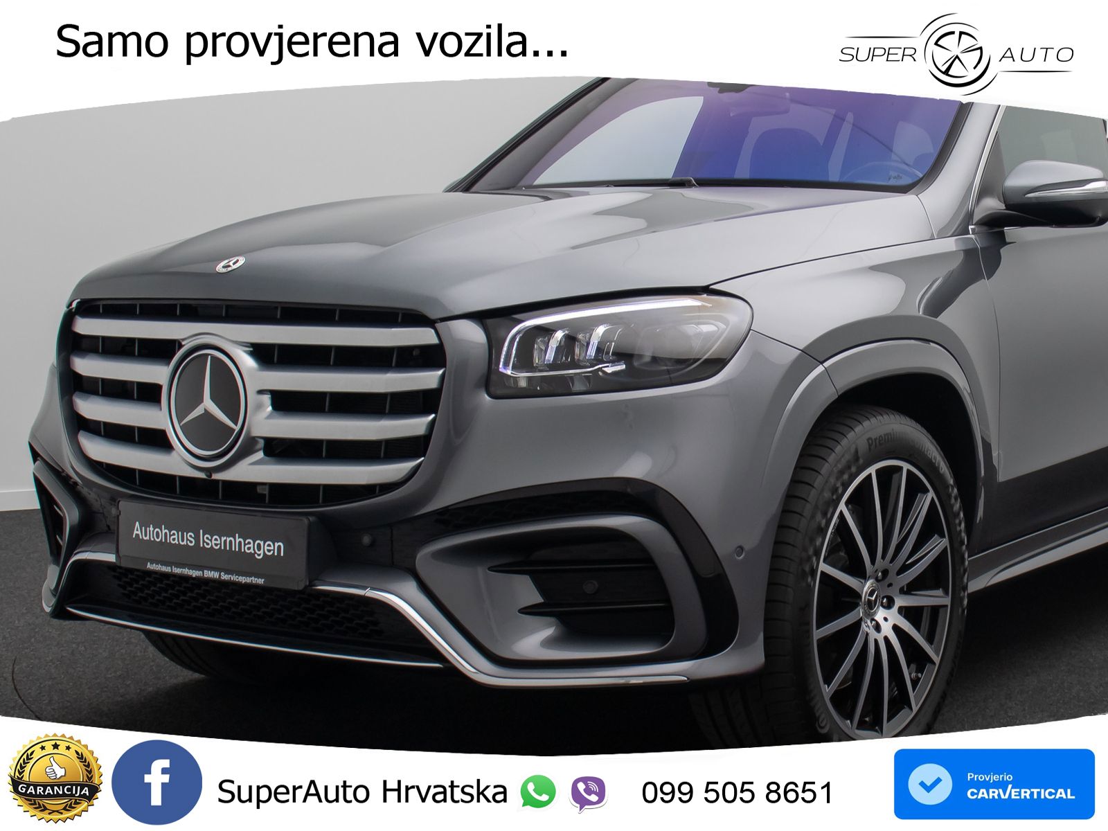 Mercedes-Benz GLS GLS 580 V8 EQ Boost 4MATIC 9G-TRONIC AMG ACC+HEAD+GR SJED+360+PANO