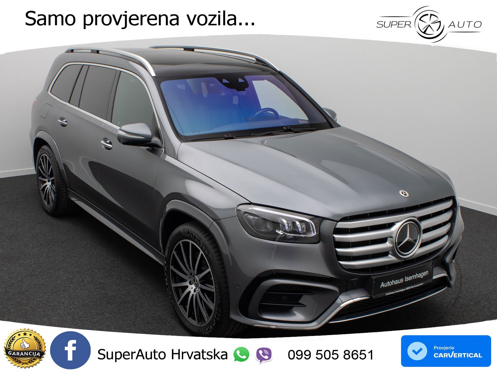Mercedes-Benz GLS GLS 580 V8 EQ Boost 4MATIC 9G-TRONIC AMG ACC+HEAD+GR SJED+360+PANO