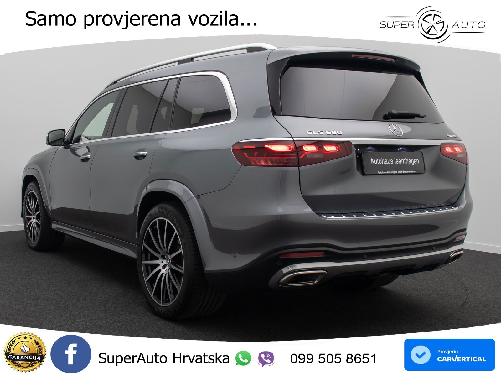 Mercedes-Benz GLS GLS 580 V8 EQ Boost 4MATIC 9G-TRONIC AMG ACC+HEAD+GR SJED+360+PANO