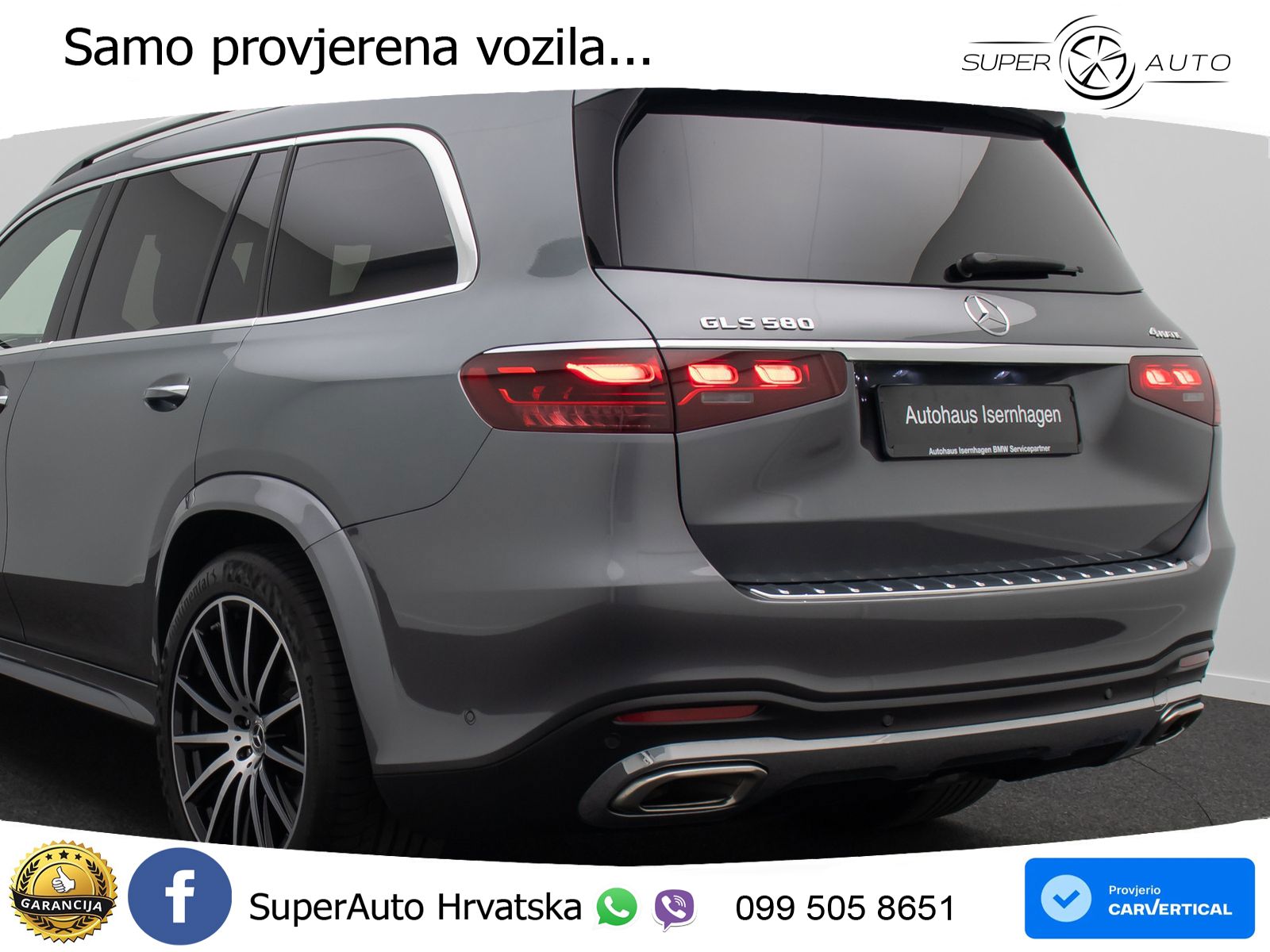 Mercedes-Benz GLS GLS 580 V8 EQ Boost 4MATIC 9G-TRONIC AMG ACC+HEAD+GR SJED+360+PANO