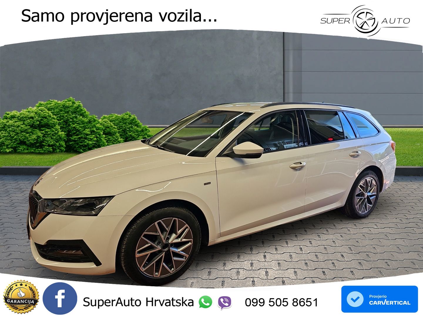 Škoda Octavia Combi 2.0 TDI (150 KS) DSG LED+GR SJED+ACC