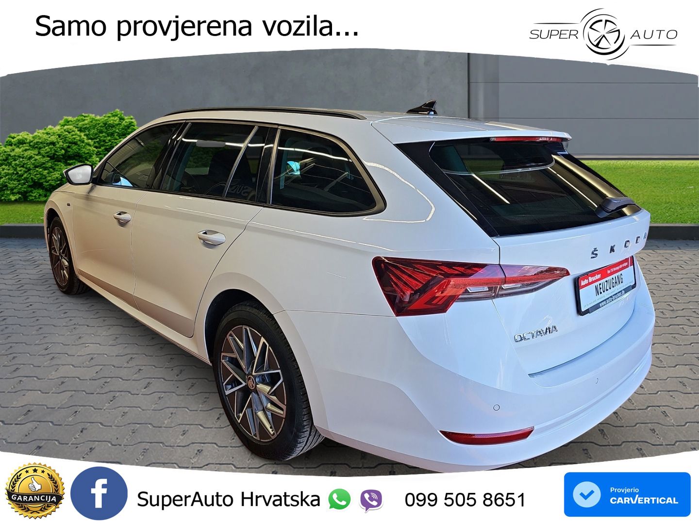 Škoda Octavia Combi 2.0 TDI (150 KS) DSG LED+GR SJED+ACC