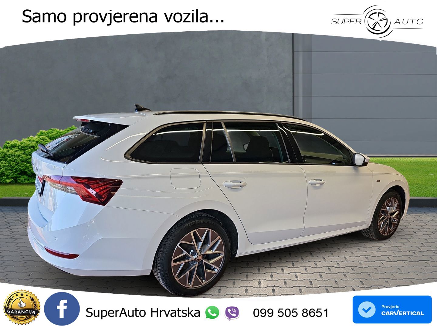 Škoda Octavia Combi 2.0 TDI (150 KS) DSG LED+GR SJED+ACC