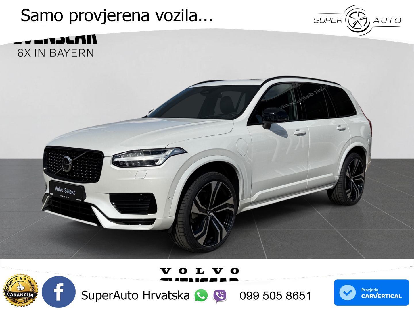 Volvo XC90 2.0 T8 AWD Automatic LED+GR SJED+ACC