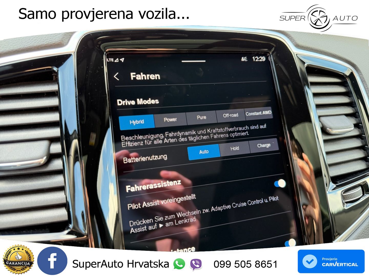 Volvo XC90 2.0 T8 AWD Automatic LED+GR SJED+ACC