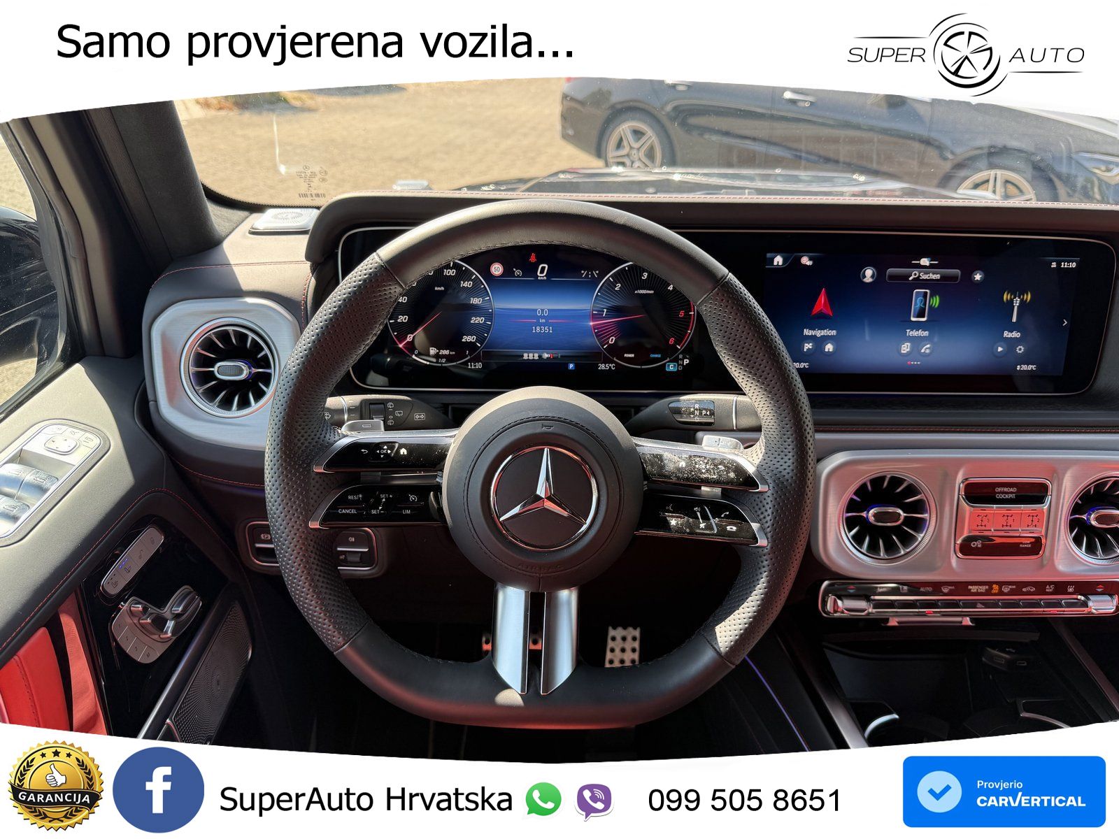 Mercedes G 450d Long (367 KS) 4MATIC 9G-TRONIC AMG
