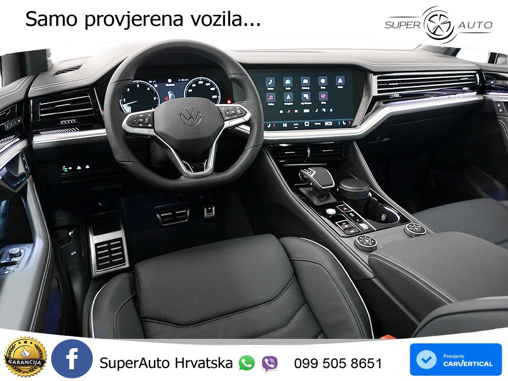 Volkswagen Touareg 3.0 V6 TDI (286 KS) 4MOTION Tiptronic ZRAČNI+ACC+GR SJED+KAM+PANO