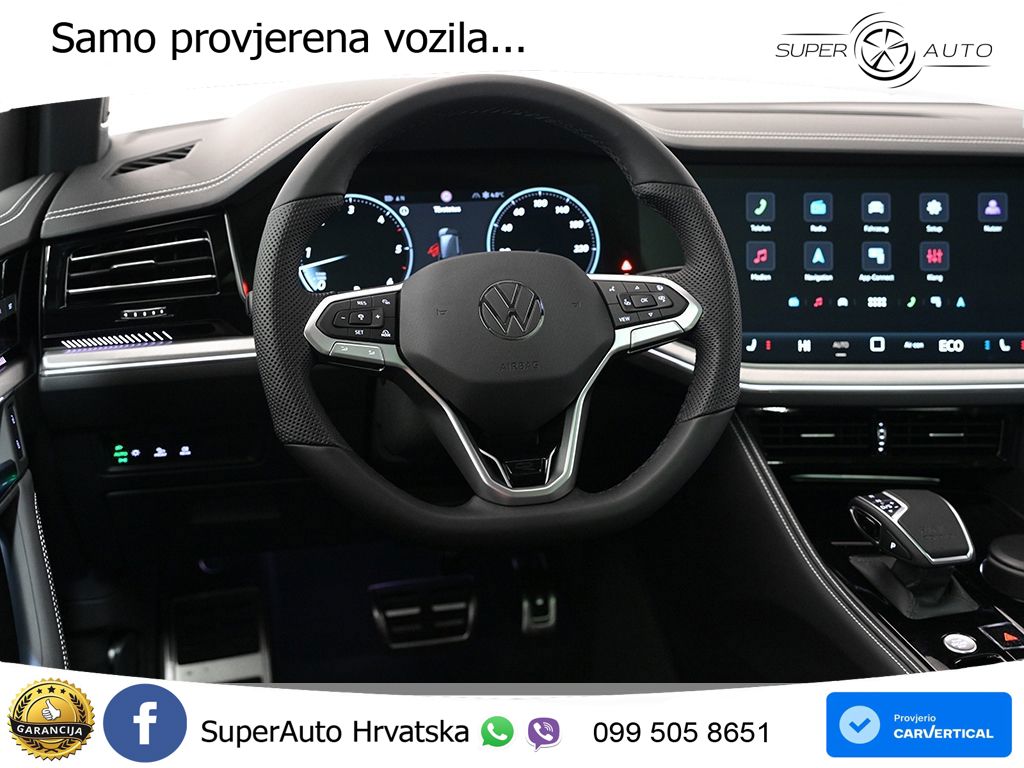 Volkswagen Touareg 3.0 V6 TDI (286 KS) 4MOTION Tiptronic ZRAČNI+ACC+GR SJED+KAM+PANO