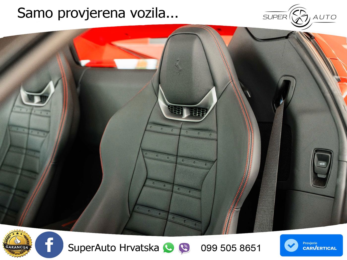 Ferrari 296 GTS 3.0 V6 (830 KS) F1 DCT LED+ACC