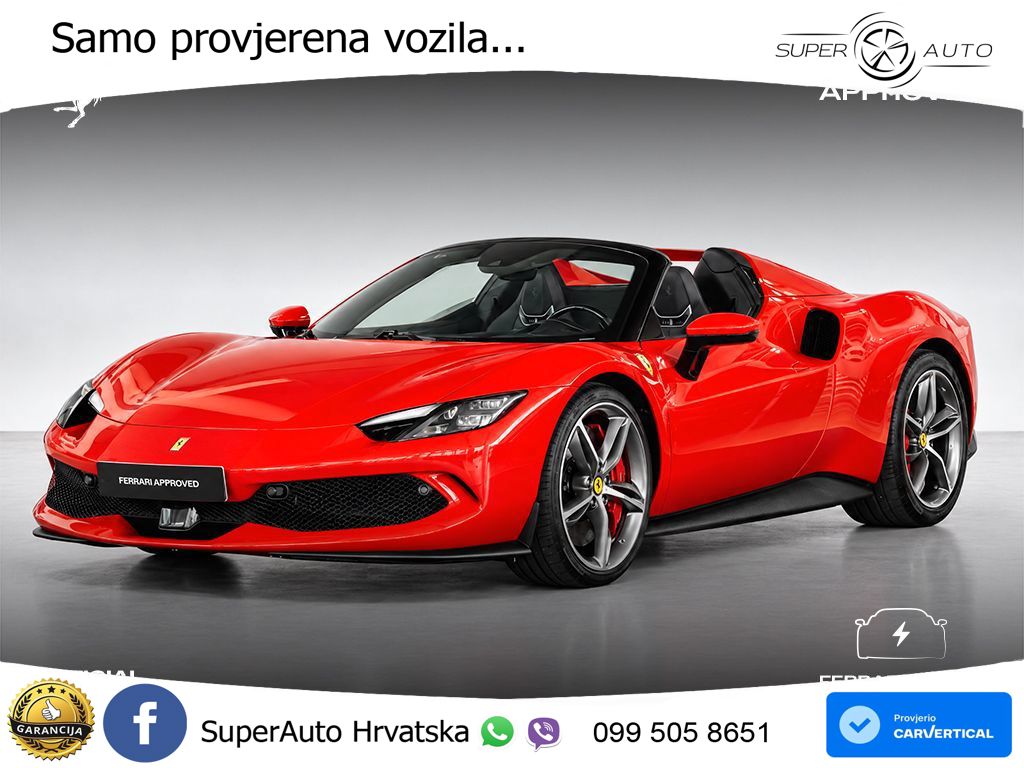 Ferrari 296 GTS 3.0 V6 (830 KS) F1 DCT LED+ACC