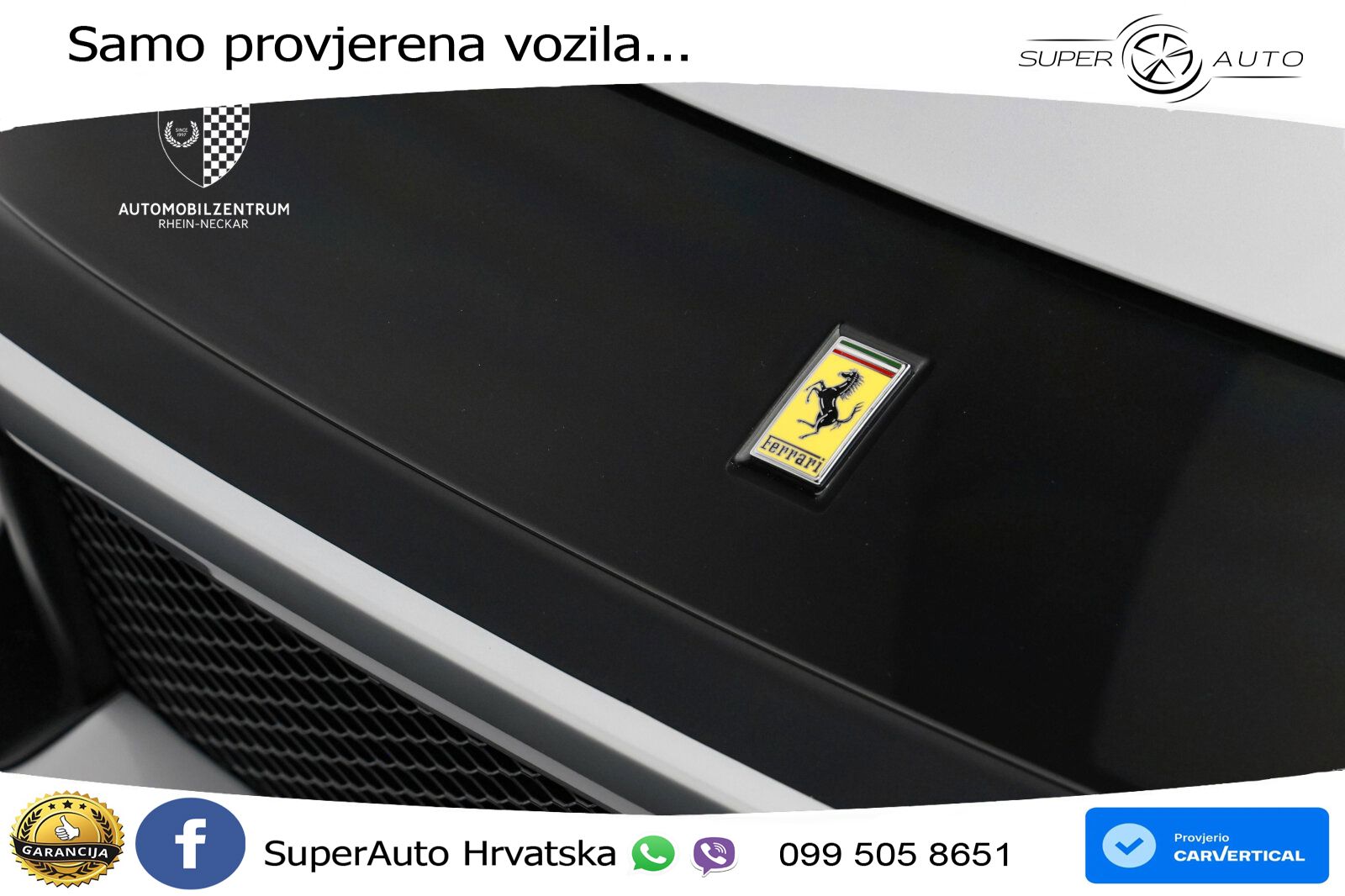 Ferrari 12Cilindri Spider 6.5 V12 (830 KS) F1 DCT LED+ACC