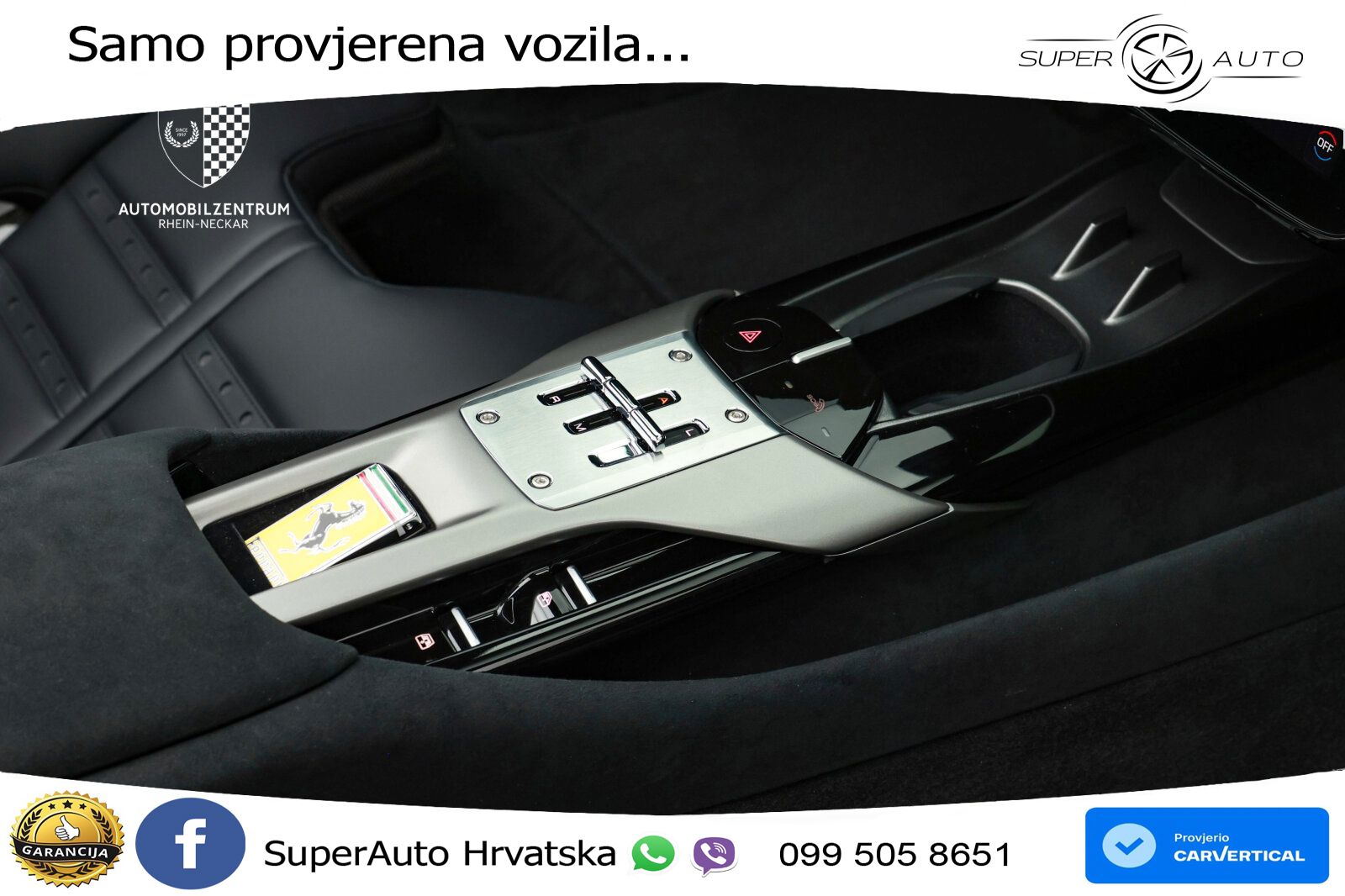 Ferrari 12Cilindri Spider 6.5 V12 (830 KS) F1 DCT LED+ACC