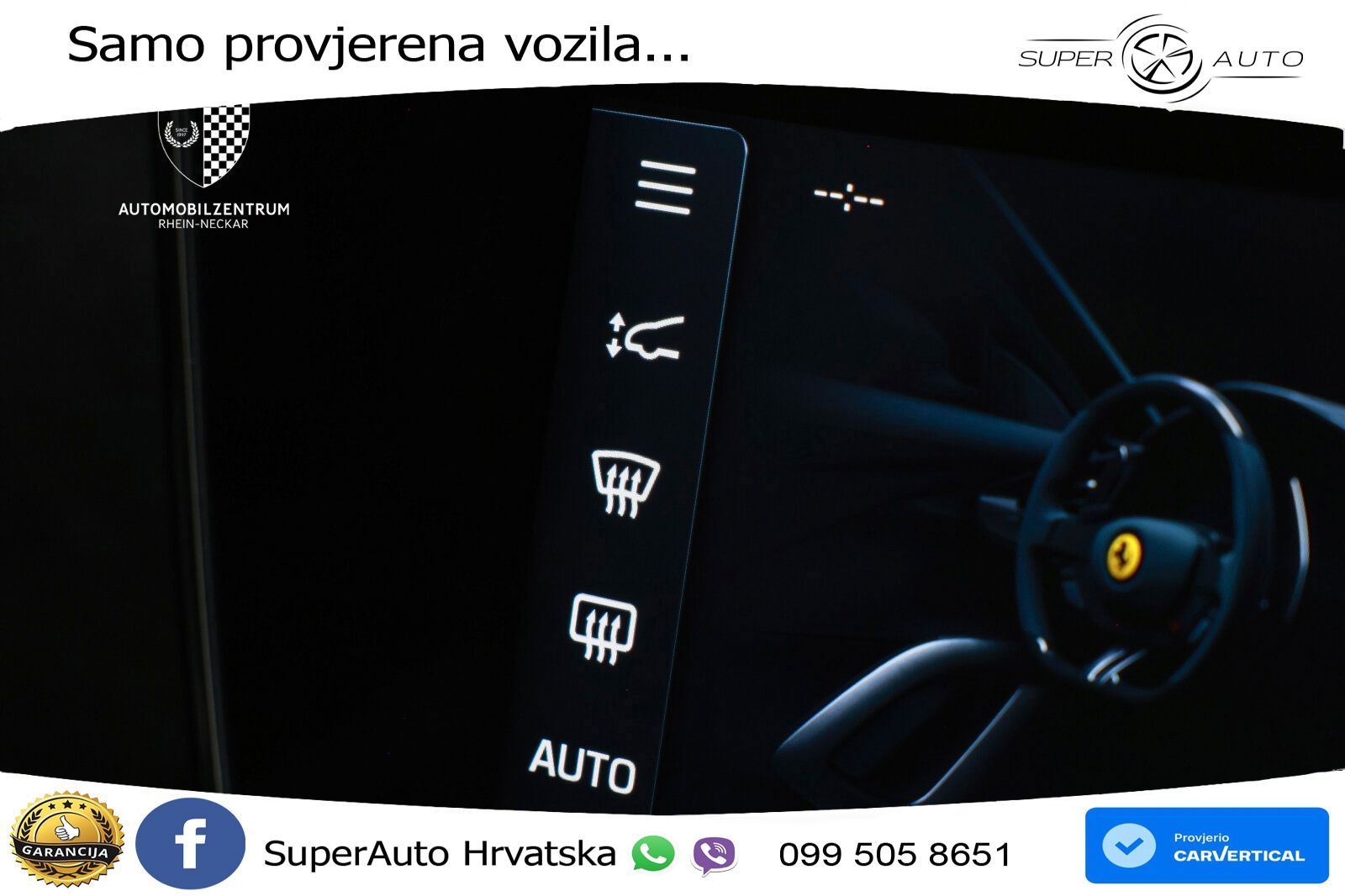 Ferrari 12Cilindri Spider 6.5 V12 (830 KS) F1 DCT LED+ACC