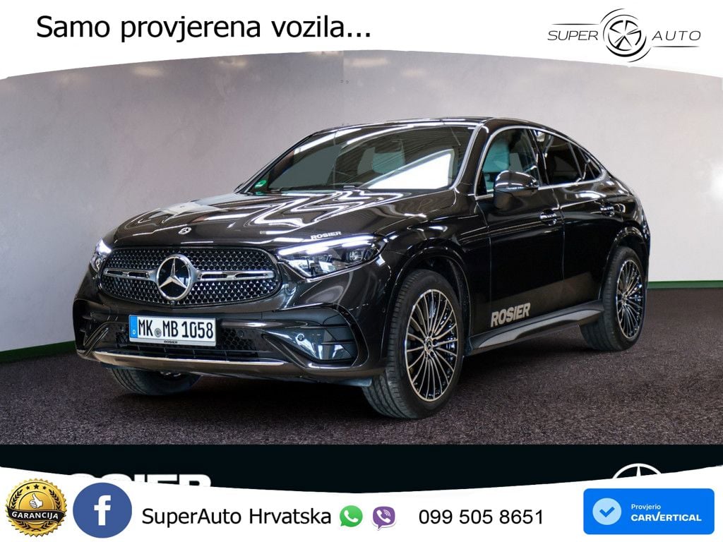 Mercedes GLC Coupe 220d (197 KS) 4MATIC 9G-TRONIC AMG LED+GR SJED+ACC