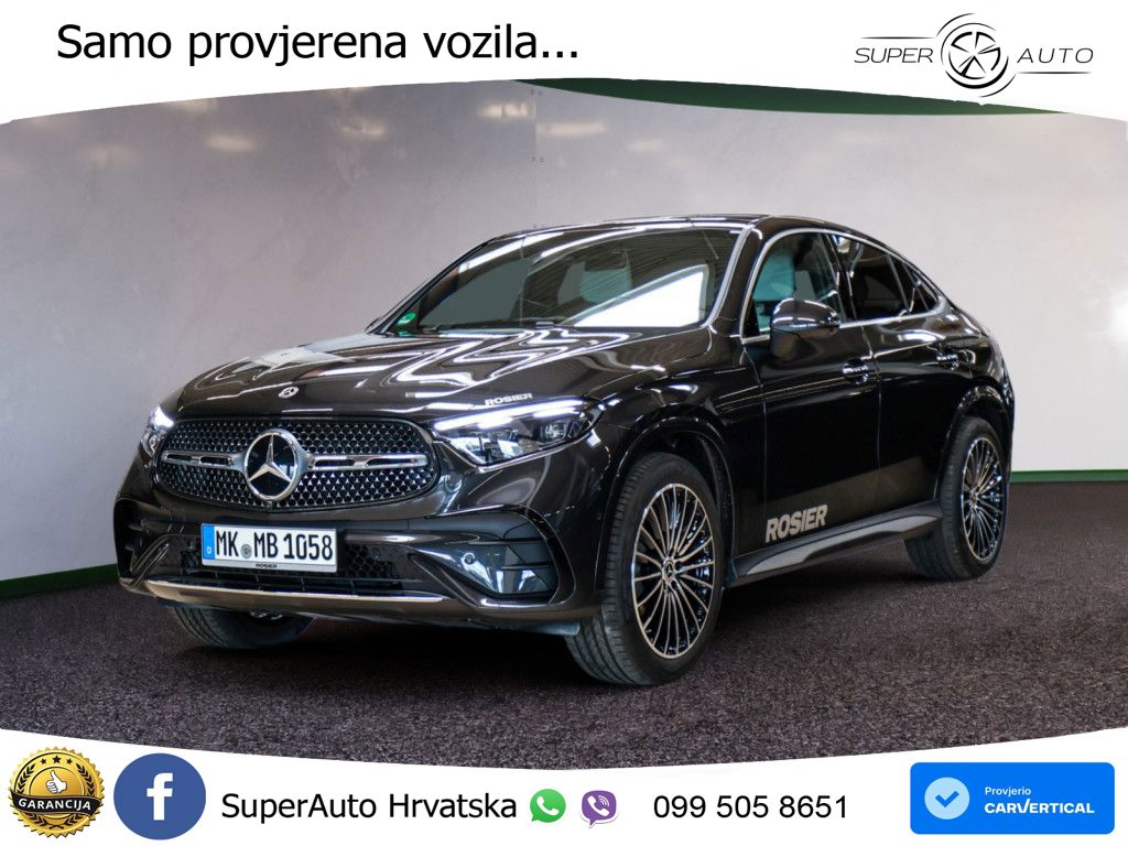 Mercedes GLC Coupe 220d (197 KS) 4MATIC 9G-TRONIC AMG LED+GR SJED+ACC