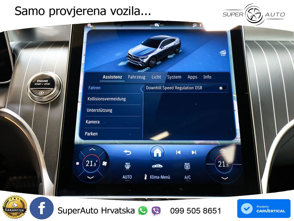 Mercedes GLC Coupe 220d (197 KS) 4MATIC 9G-TRONIC AMG LED+GR SJED+ACC