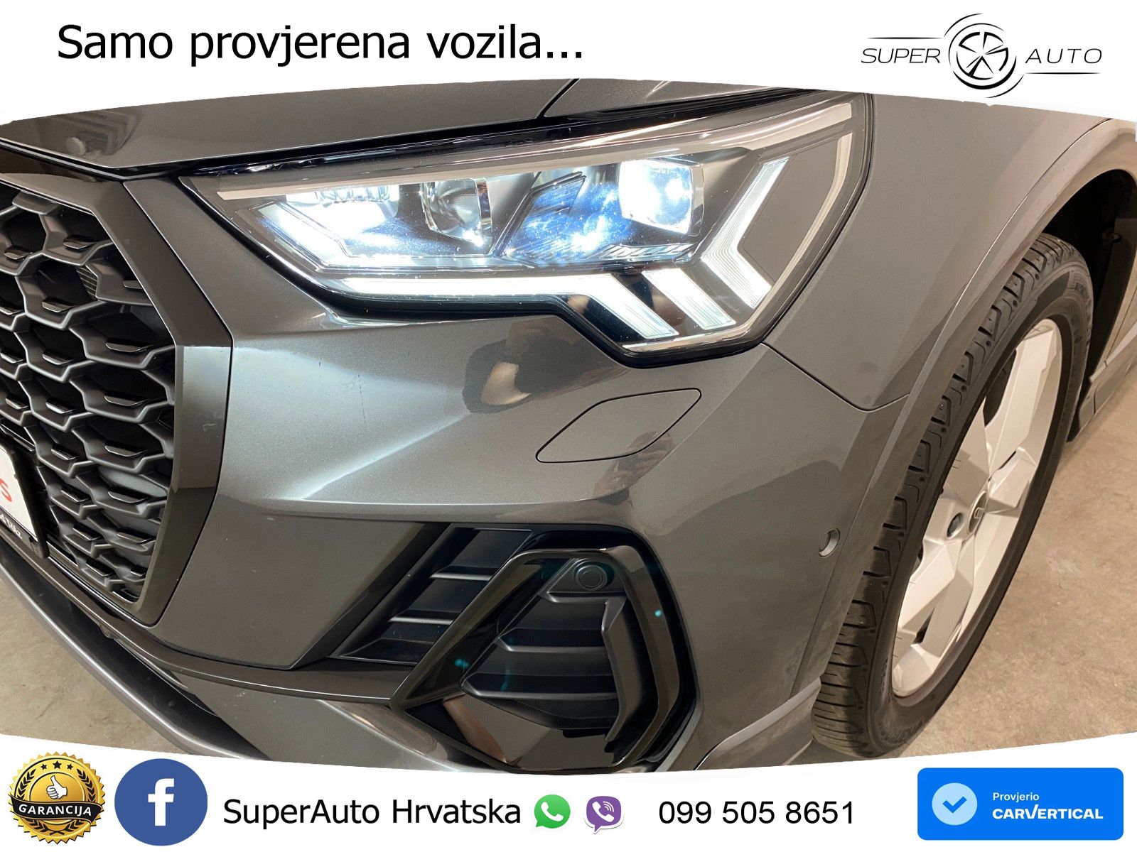 Audi Q3 II Sportback 40 TFSI (190 KS) quattro S tronic LED+GR SJED+ACC
