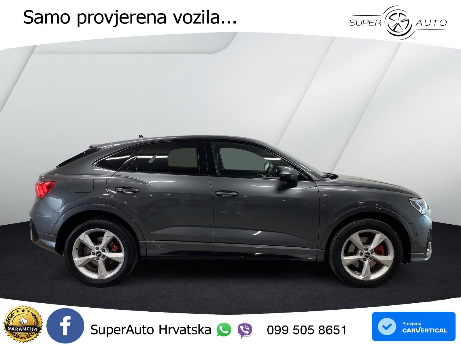Audi Q3 II Sportback 40 TFSI (190 KS) quattro S tronic LED+GR SJED+ACC