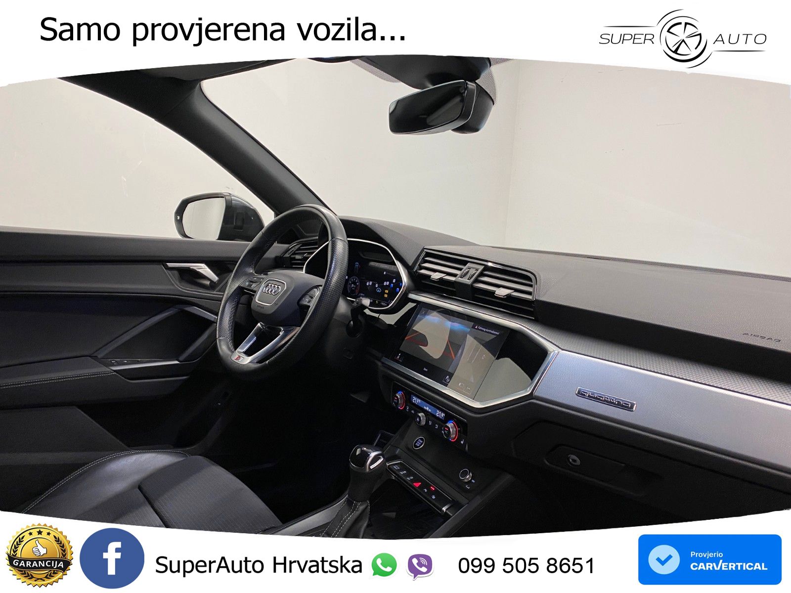 Audi Q3 II Sportback 40 TFSI (190 KS) quattro S tronic LED+GR SJED+ACC