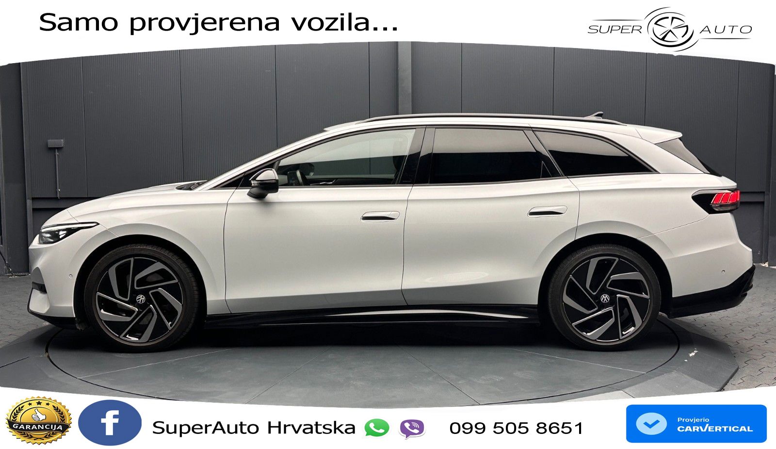 Volkswagen ID.7 Pro 82 kWh (286 KS)
