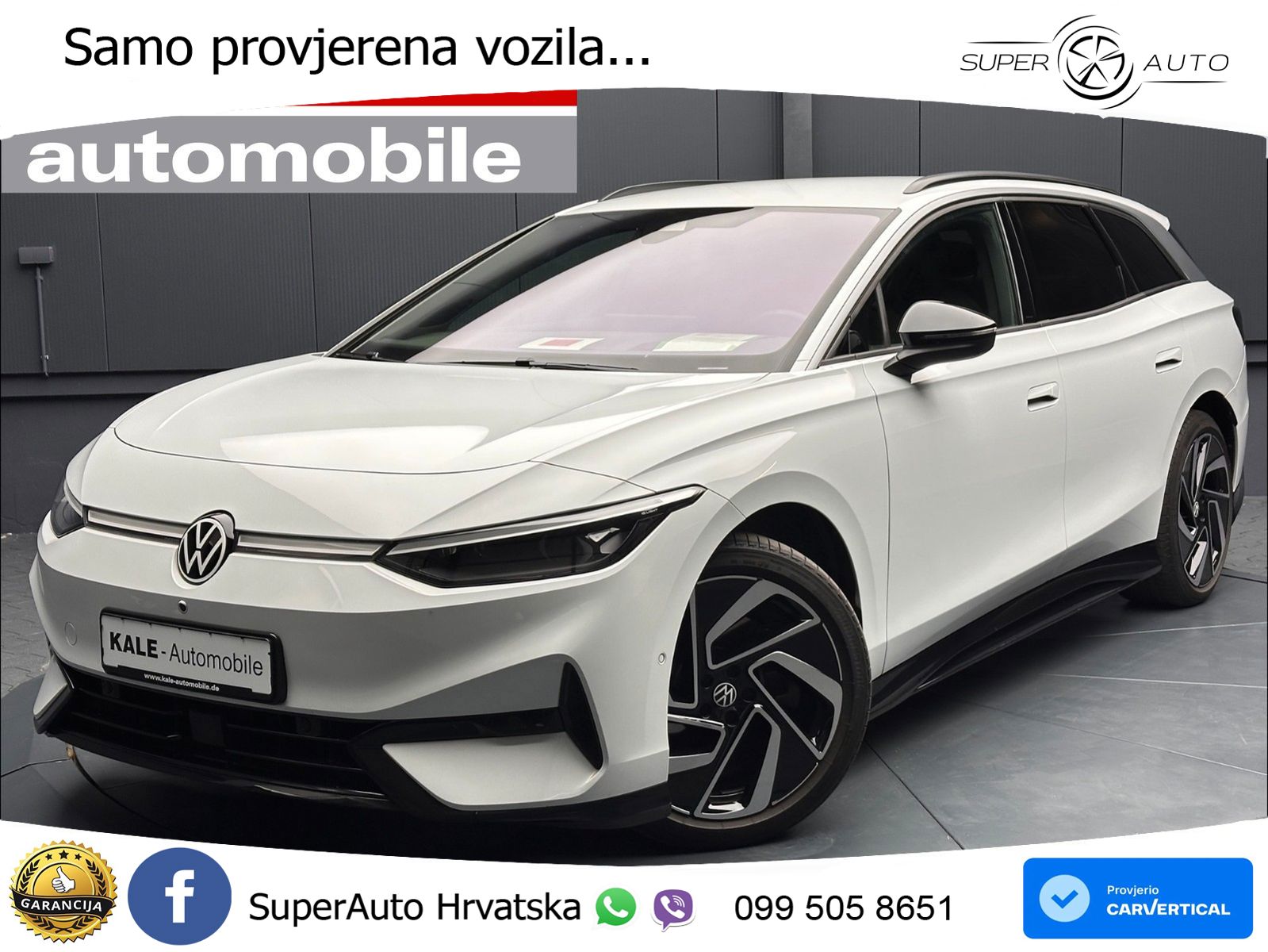 Volkswagen ID.7 Pro 82 kWh (286 KS)