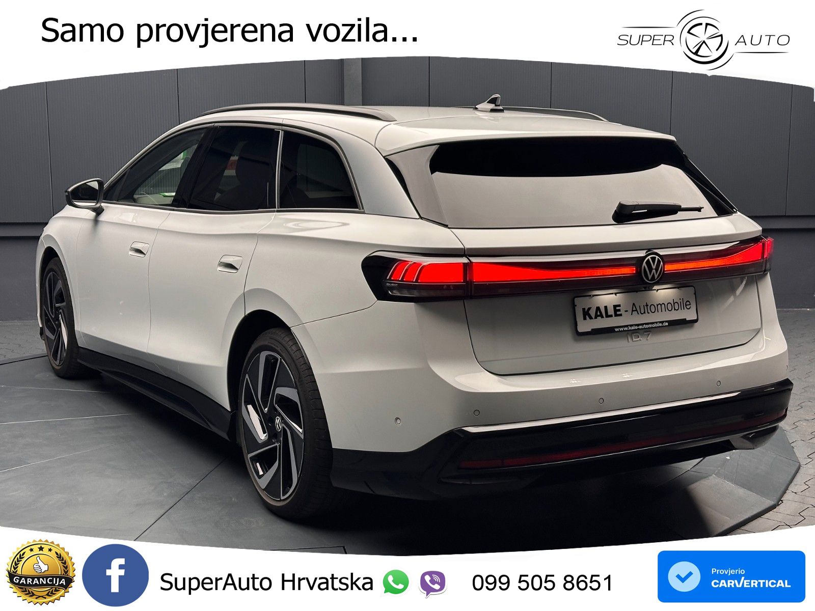 Volkswagen ID.7 Pro 82 kWh (286 KS)