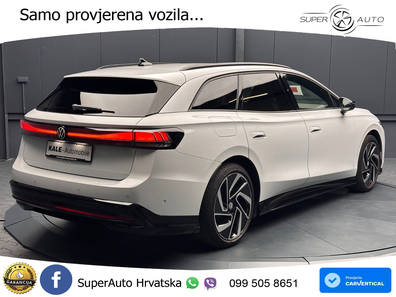 Volkswagen ID.7 Pro 82 kWh (286 KS)