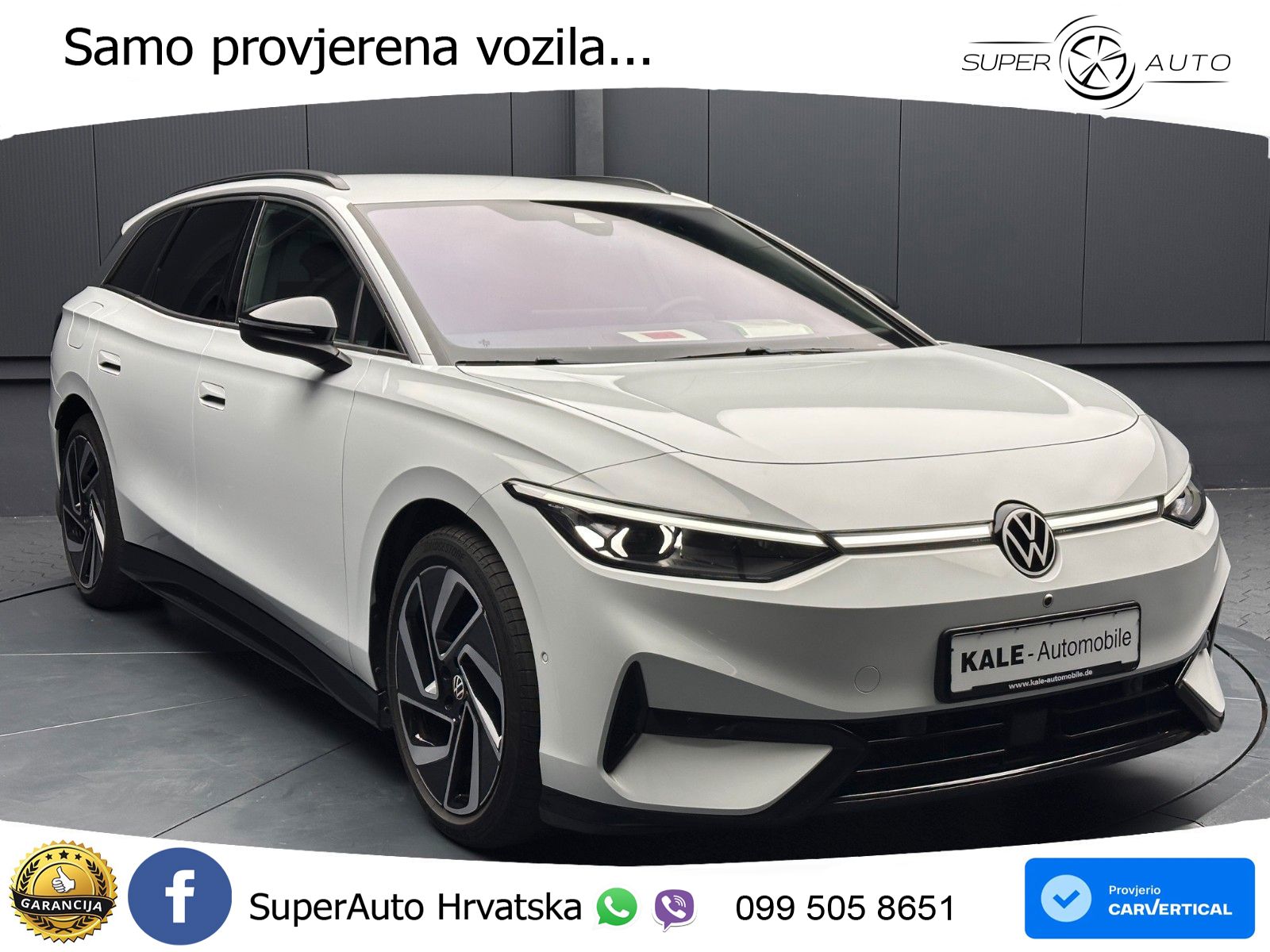 Volkswagen ID.7 Pro 82 kWh (286 KS)