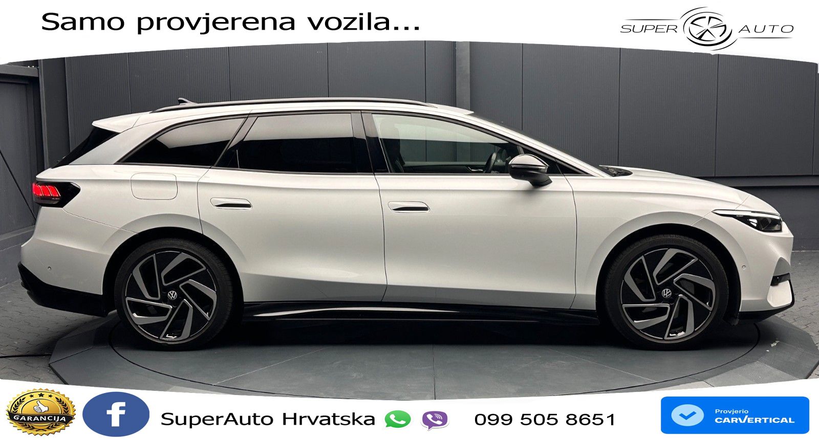 Volkswagen ID.7 Pro 82 kWh (286 KS)