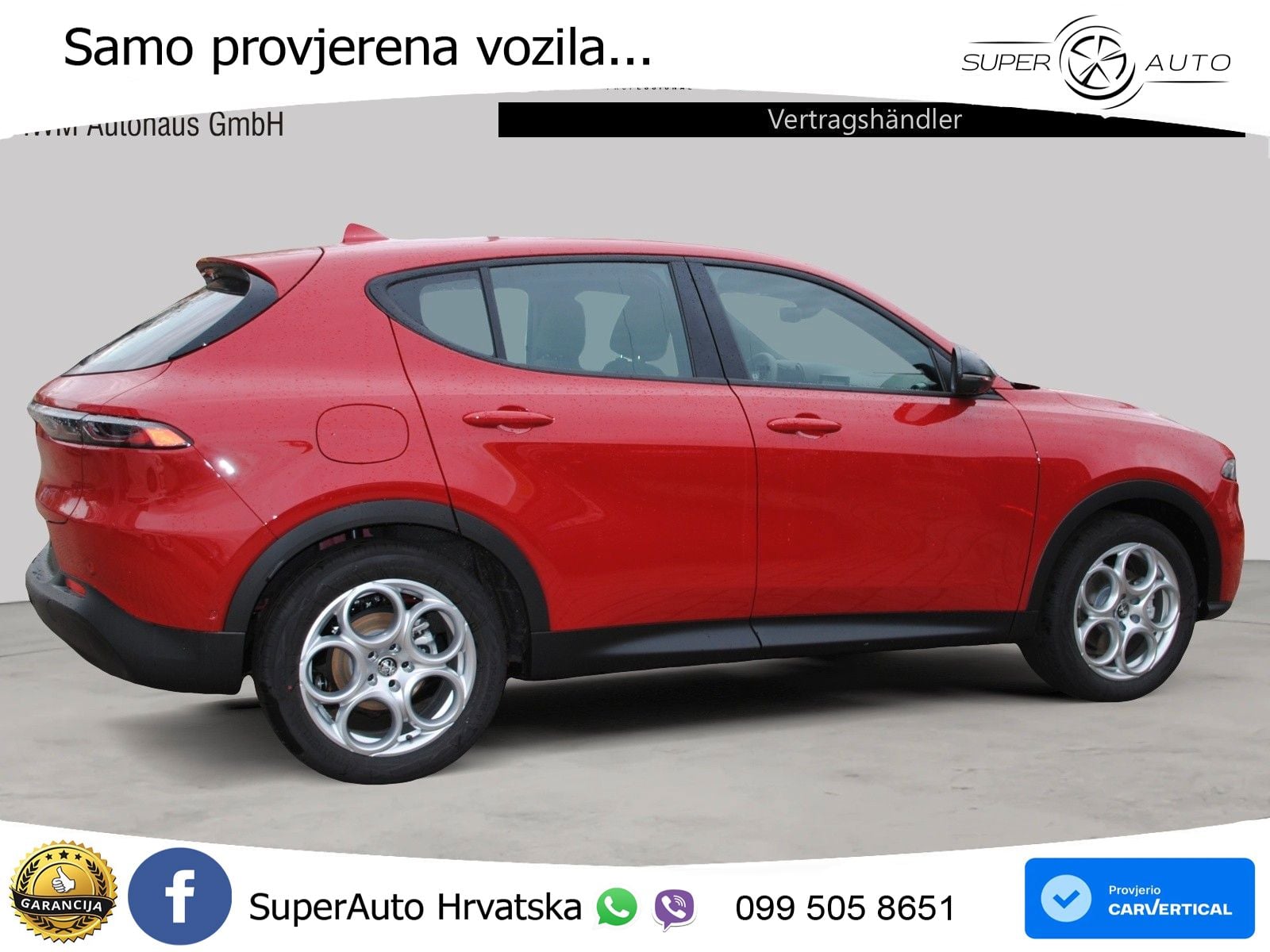 Alfa Romeo Tonale 1.6 VGT-D (130 KS) TCT LED+GR SJED+ACC