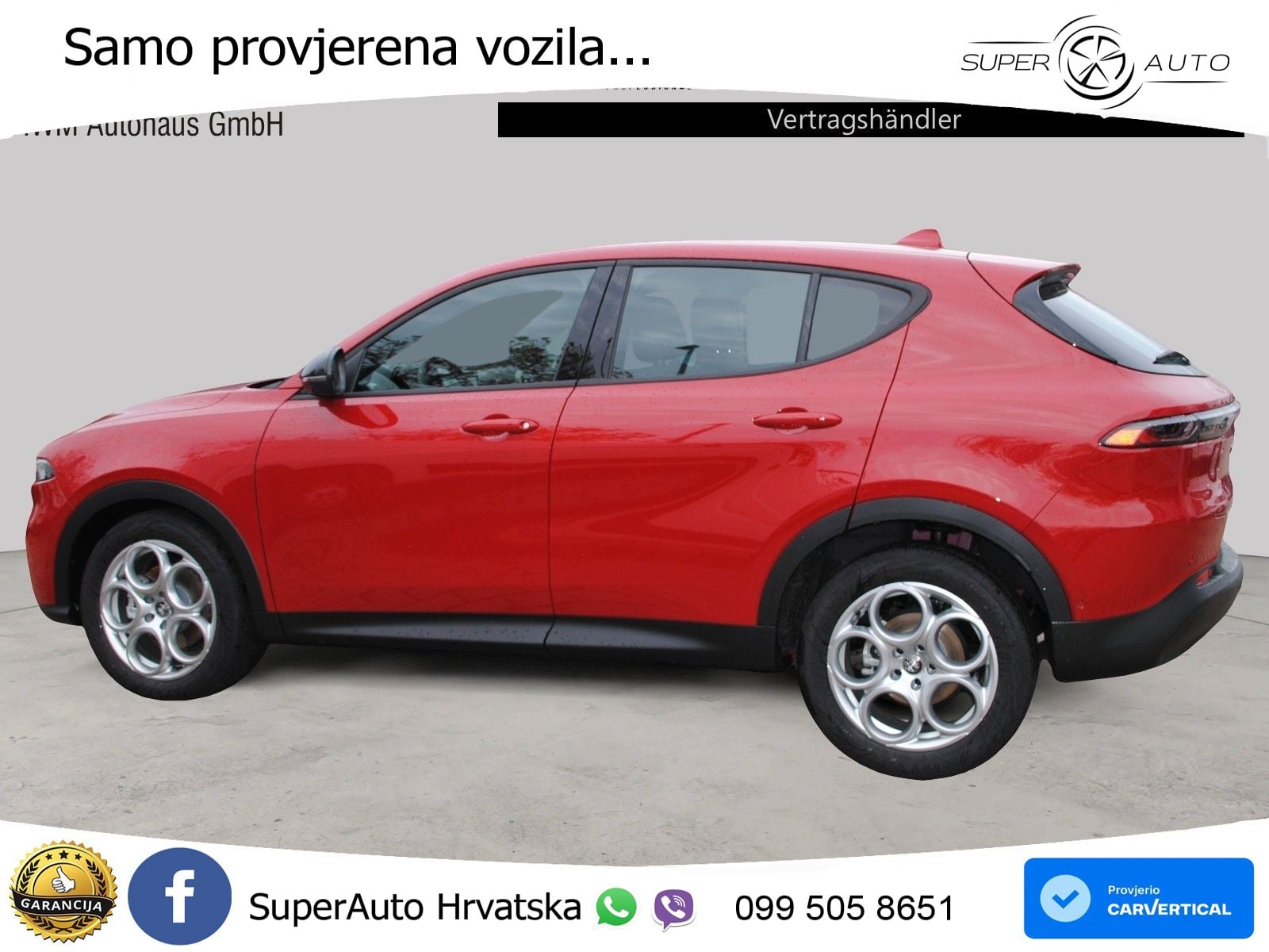 Alfa Romeo Tonale 1.6 VGT-D (130 KS) TCT LED+GR SJED+ACC