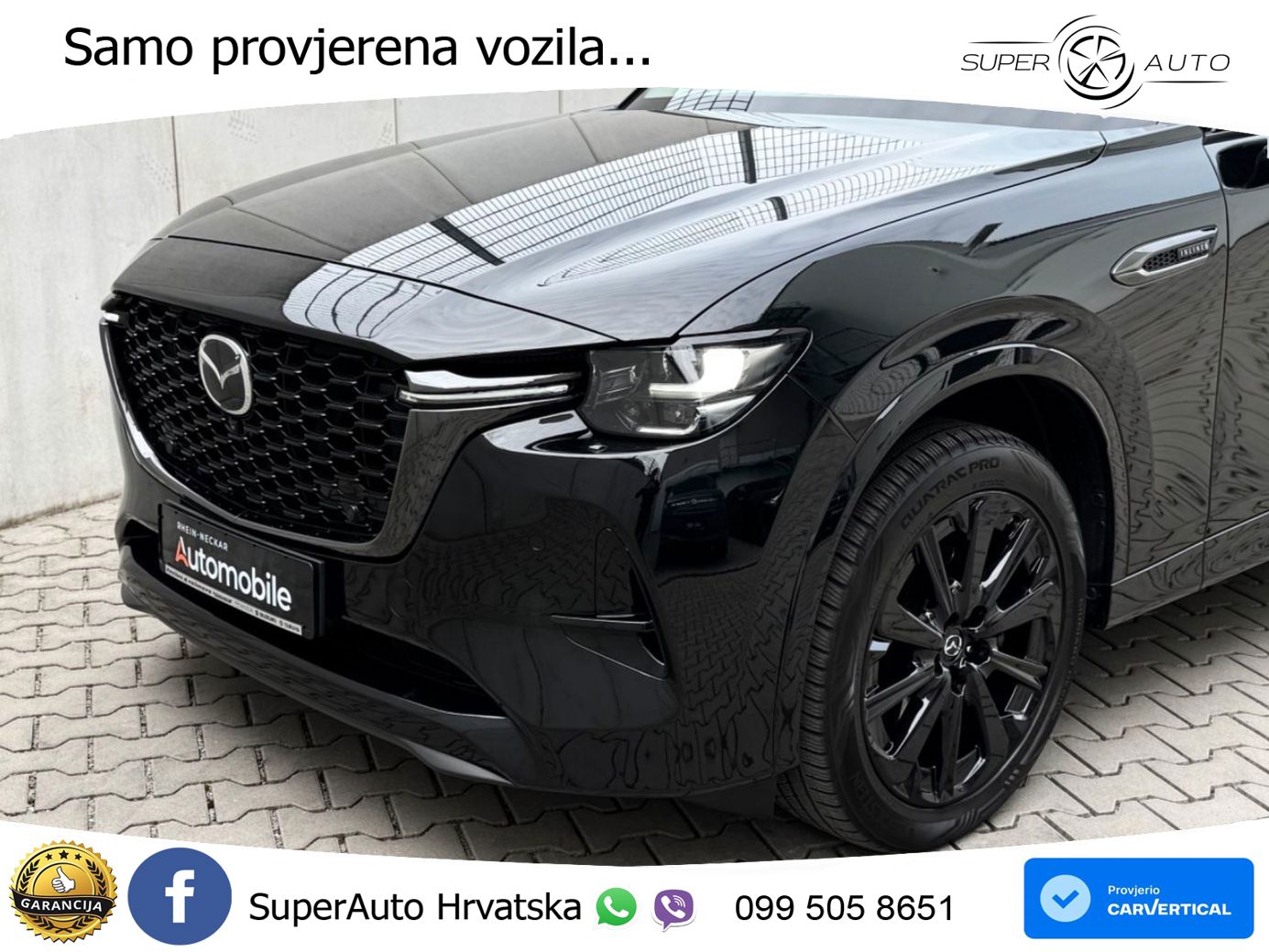 Mazda CX-60 3.3 e-Skyactiv D (254 KS) AWD Automatic LED+GR SJED+ACC