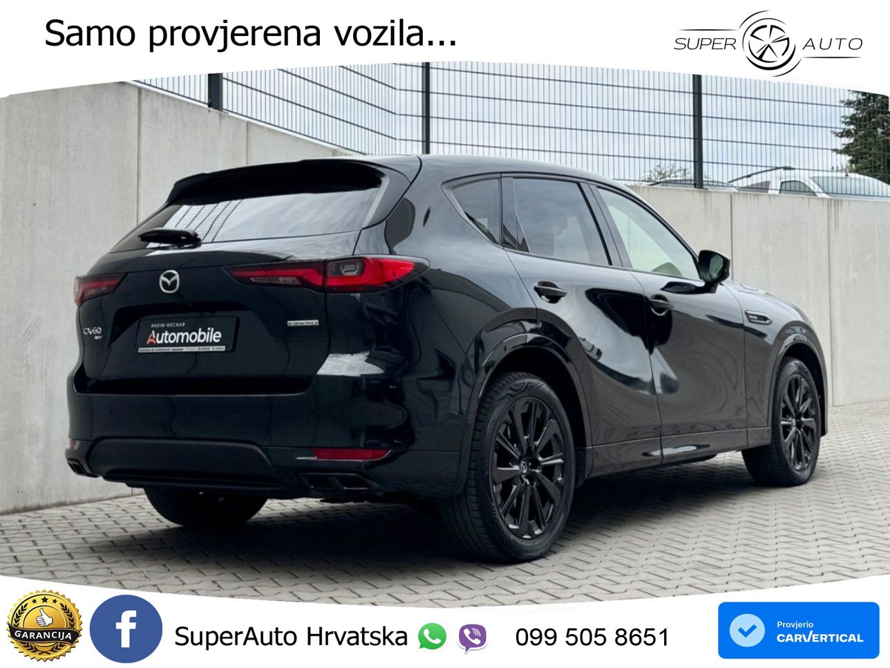 Mazda CX-60 3.3 e-Skyactiv D (254 KS) AWD Automatic LED+GR SJED+ACC