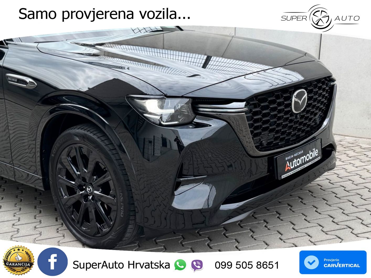 Mazda CX-60 3.3 e-Skyactiv D (254 KS) AWD Automatic LED+GR SJED+ACC