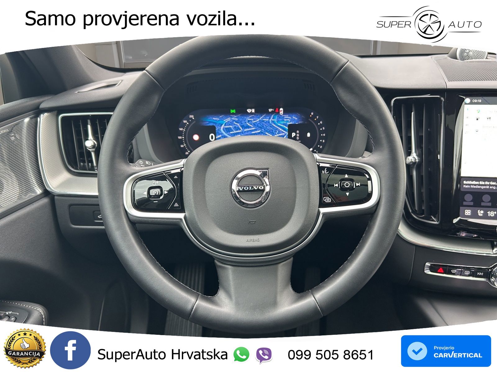 Volvo XC60 B5 Benzin AWD Geartronic ZRAČNI+ACC+4xGR SJED+KAM
