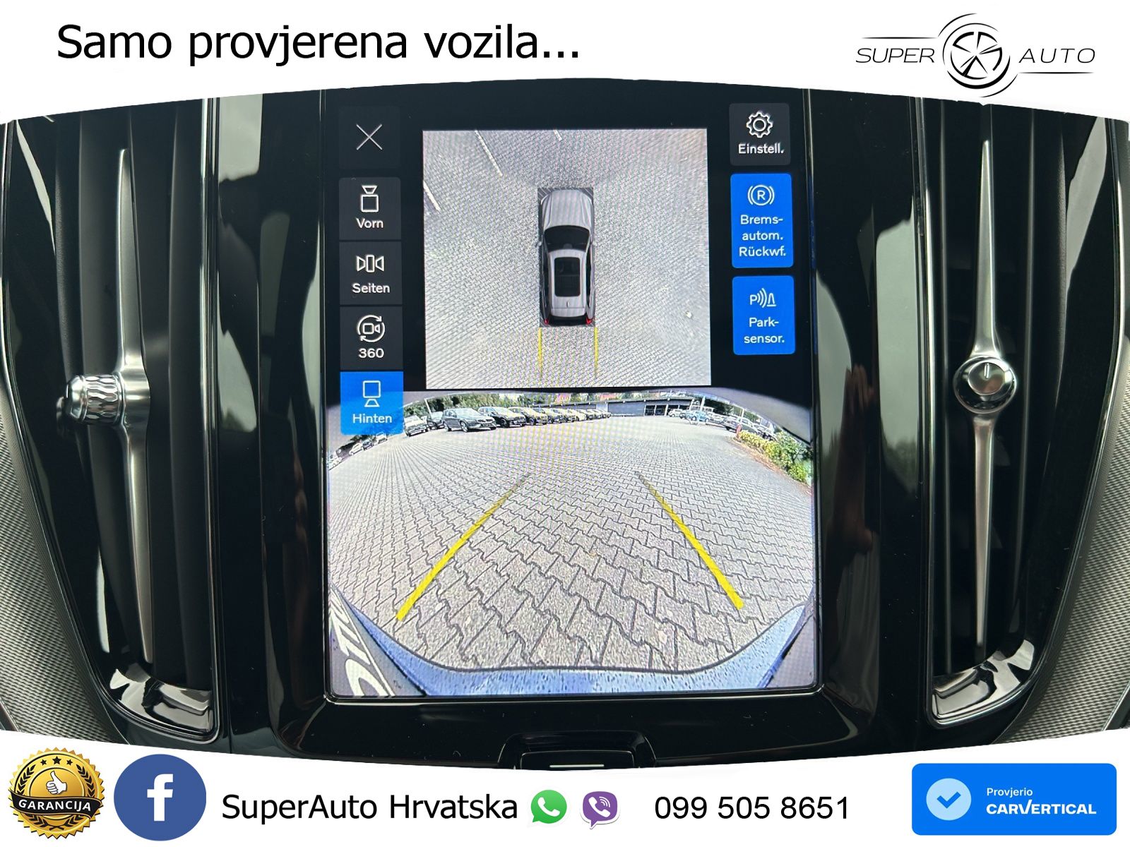 Volvo XC60 B5 Benzin AWD Geartronic ZRAČNI+ACC+4xGR SJED+KAM