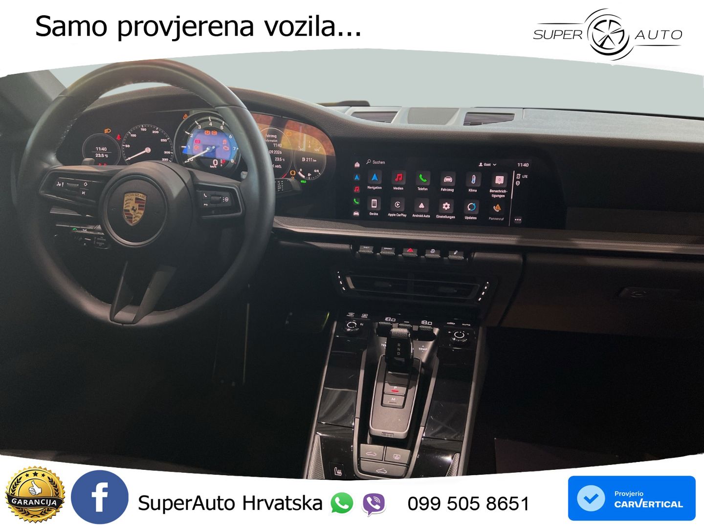 Porsche 911 Carrera 3.0 (385 KS) PDK LED+GR SJED+ACC