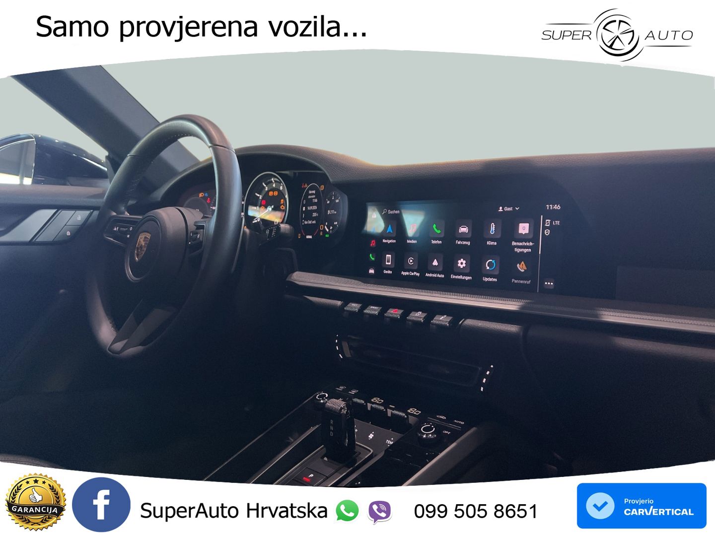 Porsche 911 Carrera 3.0 (385 KS) PDK LED+GR SJED+ACC